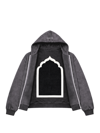 Falah Zip-up Hoodie